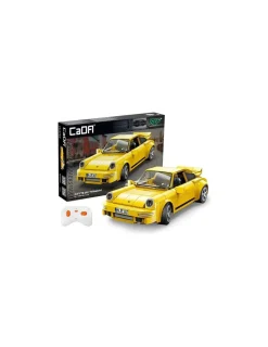 CaDA Bricks Voiture de course RUF CTR 2017 Yellowbird 222 pièces - CaDA