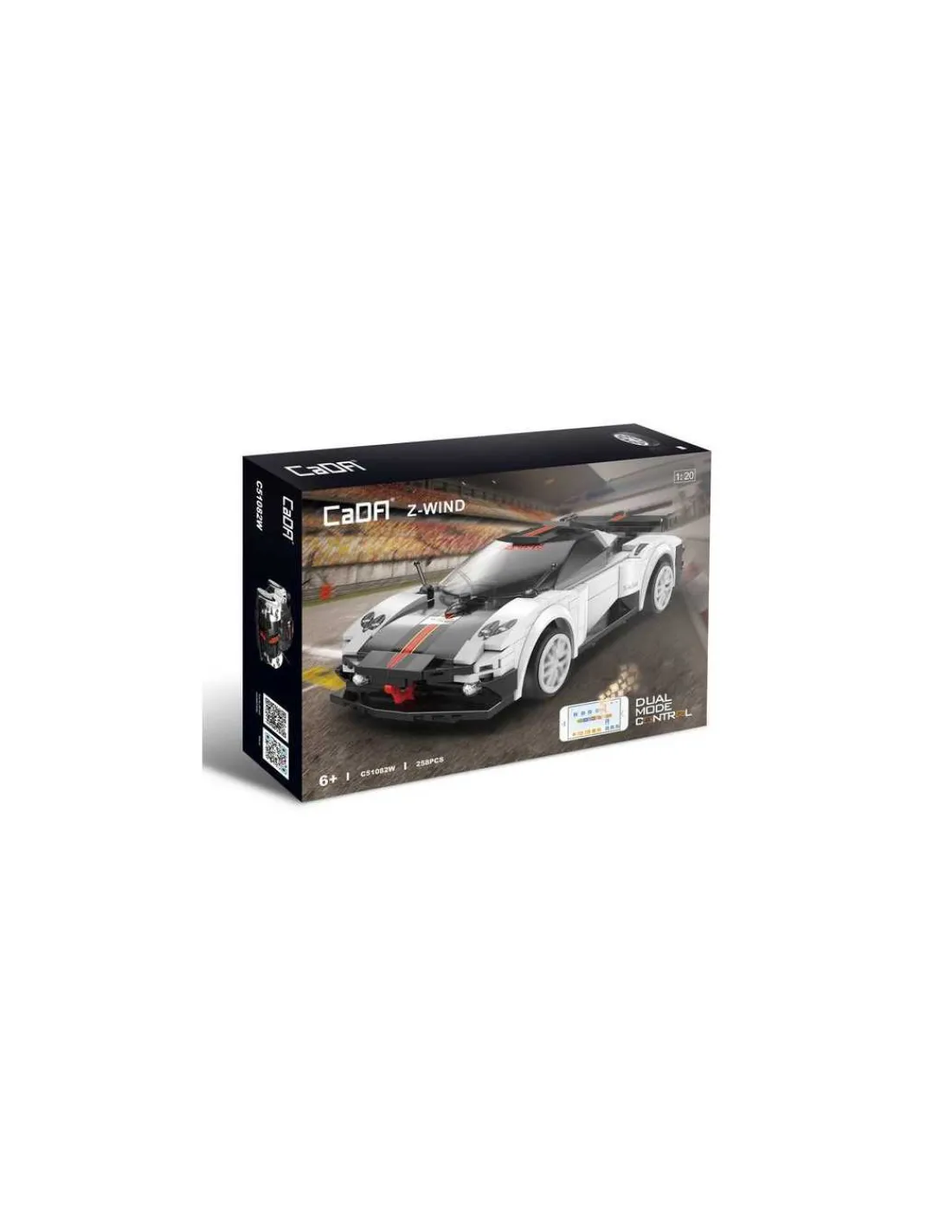 CaDA Bricks Voiture de course Z-Wind 258 pièces - CaDA