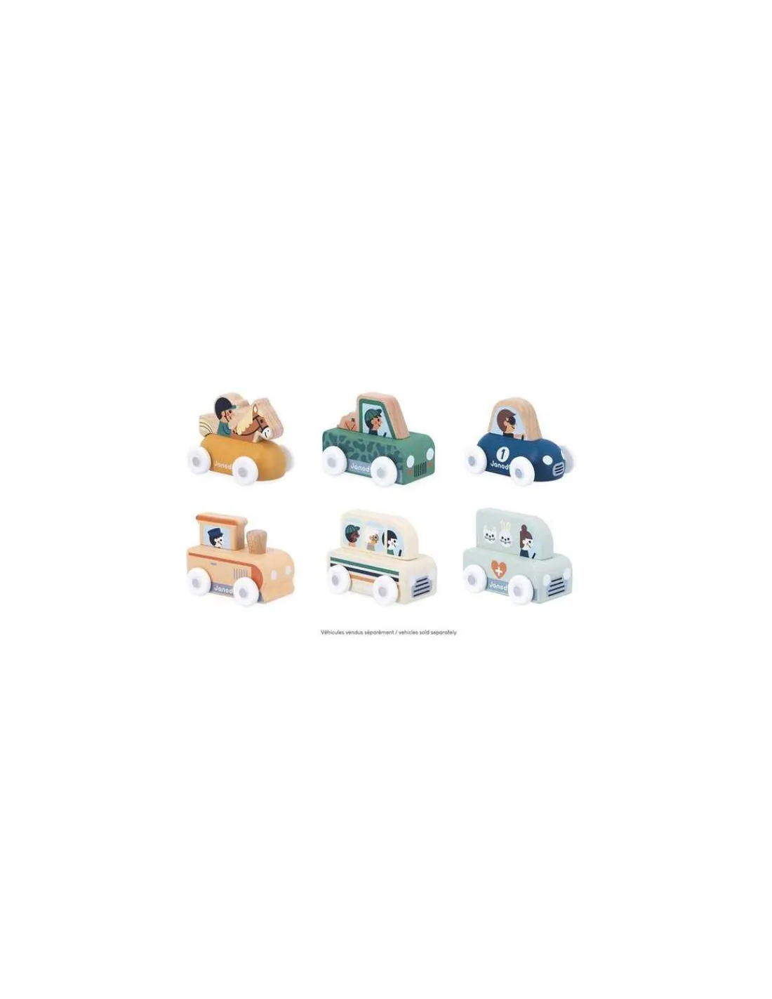 Janod Voiture de sport Cross Roads -