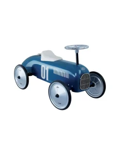 Vilac Voiture porteur métal bleu pétrole -