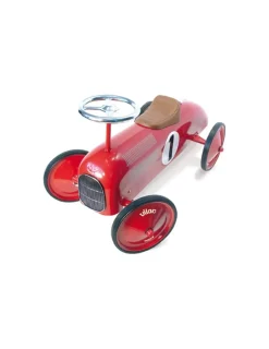 Enfant Vilac Voiture porteur métal rouge -