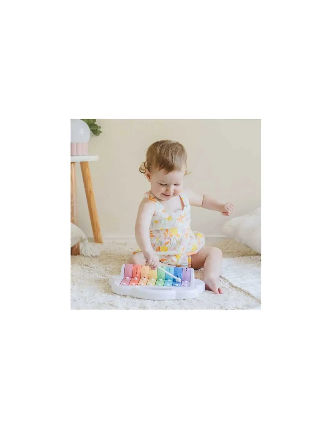 Tiger Tribe Xylophone à rouleaux arc en ciel -