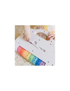 Tiger Tribe Xylophone à rouleaux arc en ciel -